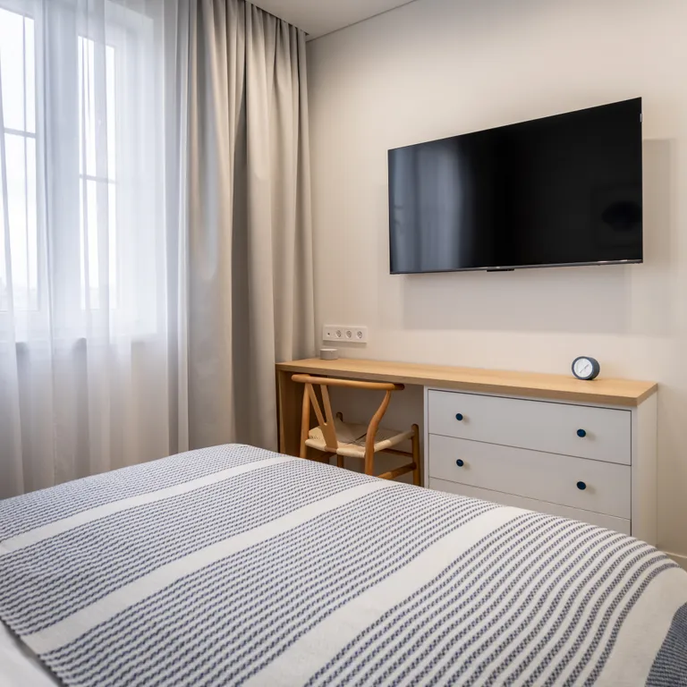 Квартира на видовом этаже с просторным балконом