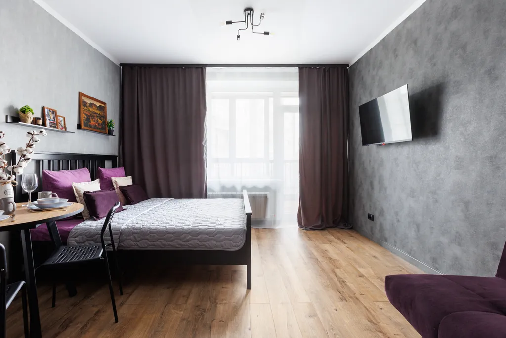 Квартира Квартира Студия Loft в новом ЖК Романтика — Новосибирск