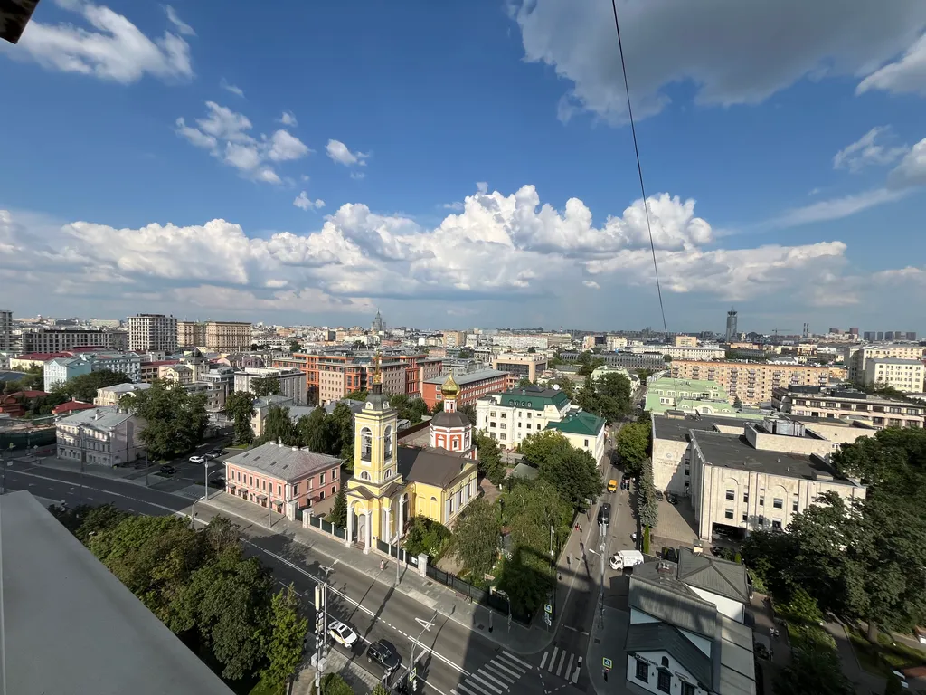 Квартира Квартира у метро Полянка, Панорама Замоскворечья — Москва