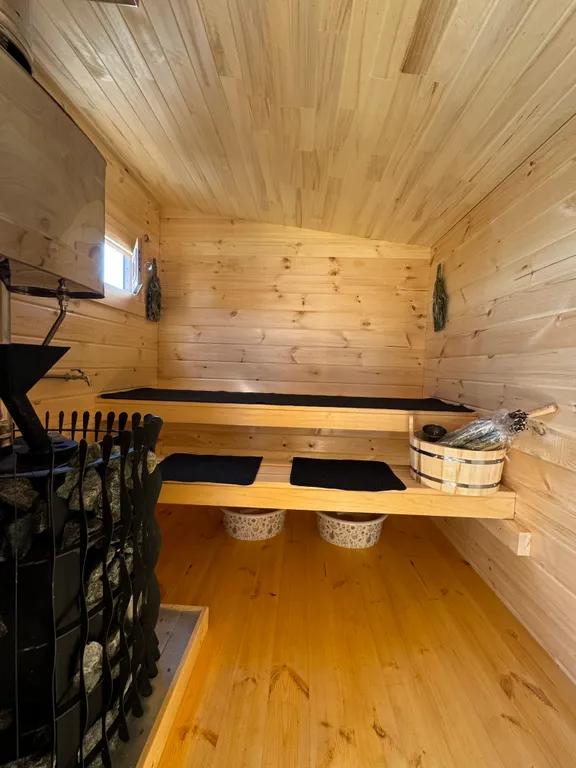 Новый дом с баней