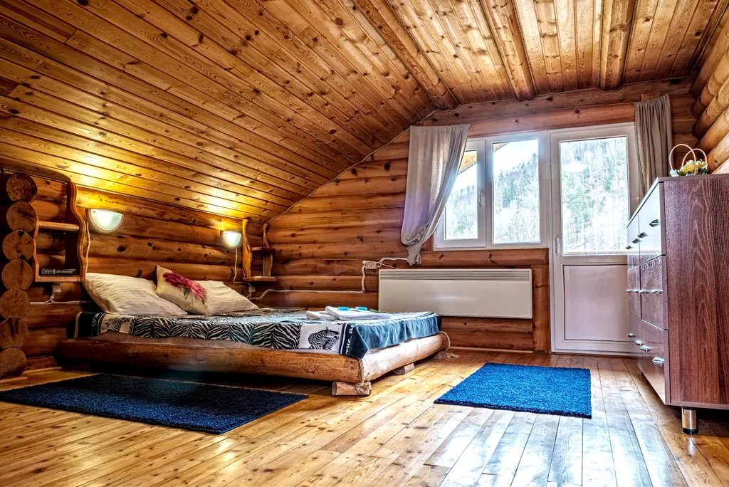 Double Delux Room с двуспальной кроватью и балконом