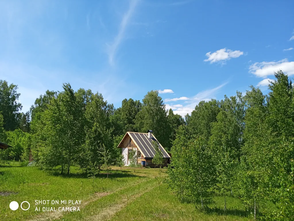 Коттедж Уютный домик с огромным участком на природе у озера — аренда посуточно в Томск