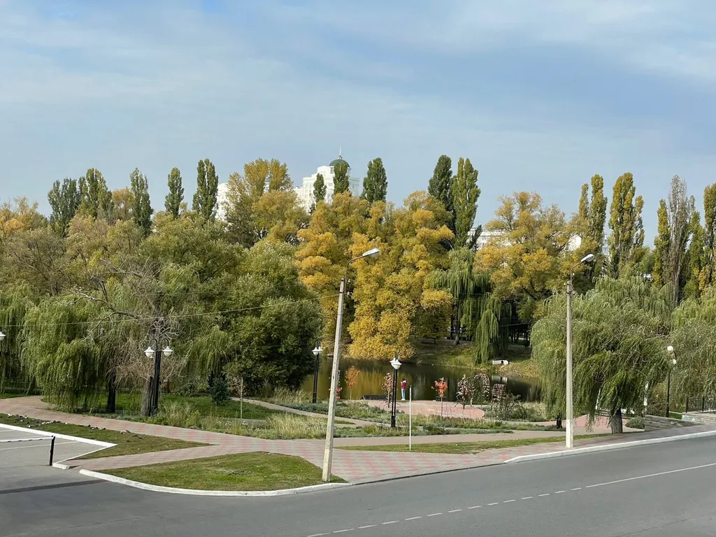 Квартира в ЖК Париж с видом на реку и парк