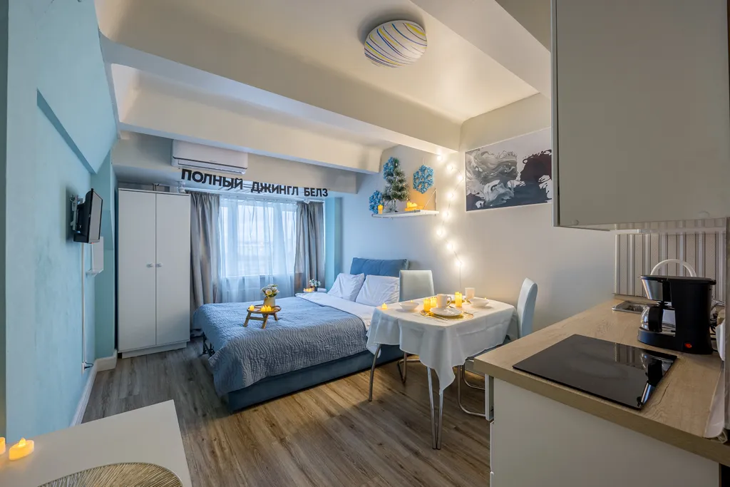 Квартира Квартира В 5 минутах от метро, в центре Москвы, стильная и комфортная студия. — Москва