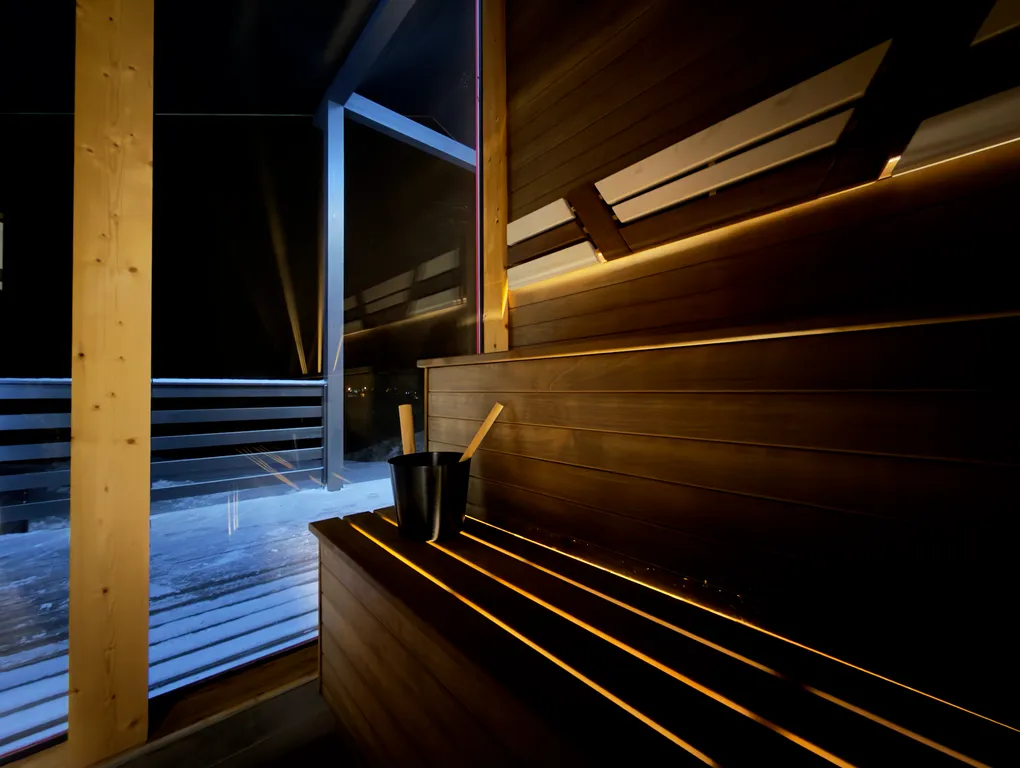 Коттедж Коттедж Новый, тёплый барнхаус с сауной и купелью — Проводник