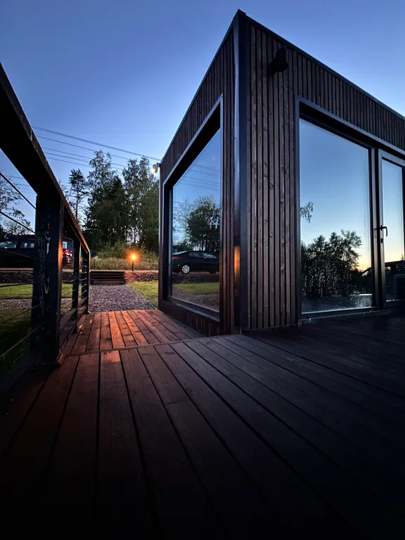 Коттедж Панорамный домик на склоне у Игоры — Орехово