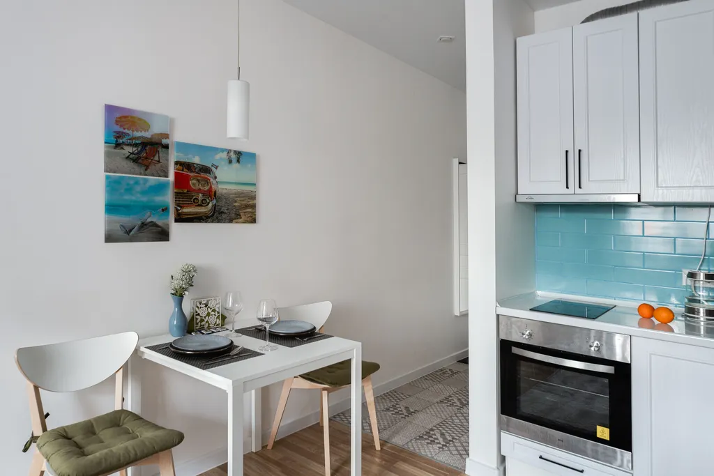 Аппартаменты Blue с кроватью-подиумом