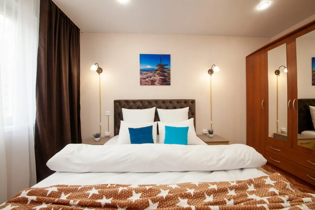 Двухкомнатная квартира, расположеная в новом центре города