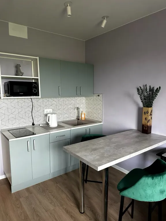 Вау! Новая уютная студия близко к аэропорту, универ-там, короткая ветка