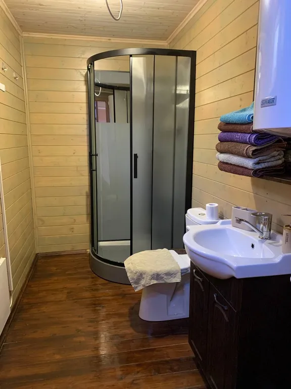 Коттедж Уютные коттеджи в Колхидском лесу на семейной экобазе — Беранда