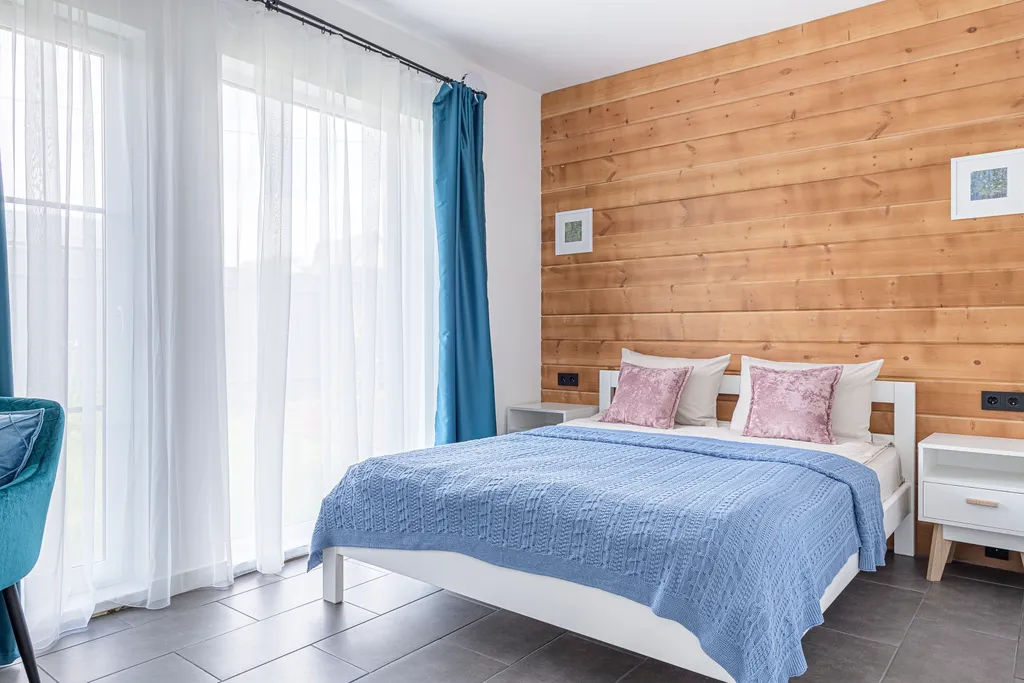 Современный барн с панорамными видами вблизи Сорачан