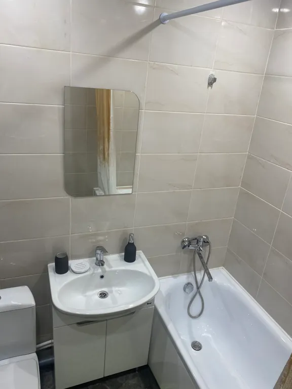 Светлая студия со всеми условиями для комфортного проживания