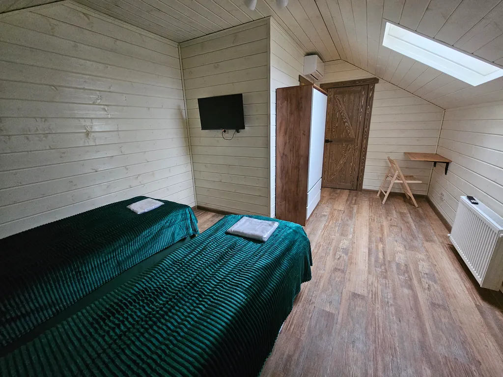 Дом с баней и камином для большой компании