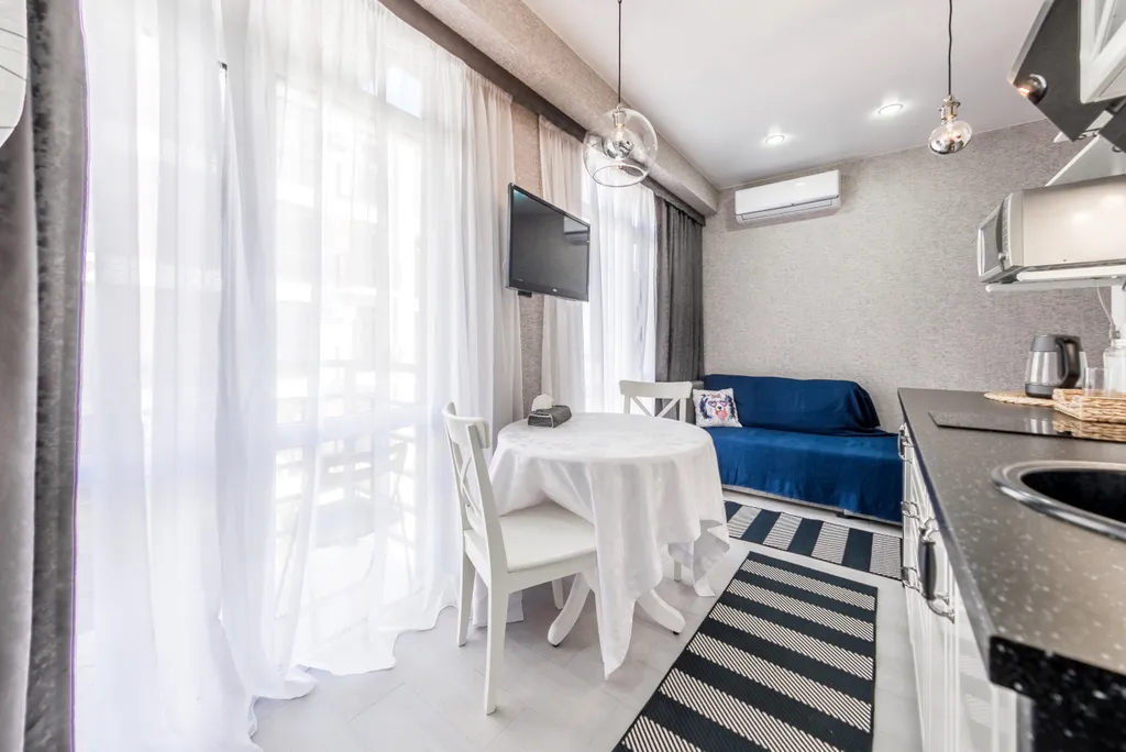 Квартира Квартира Студия с видом на море ЖК Сорренто парк — Сириус