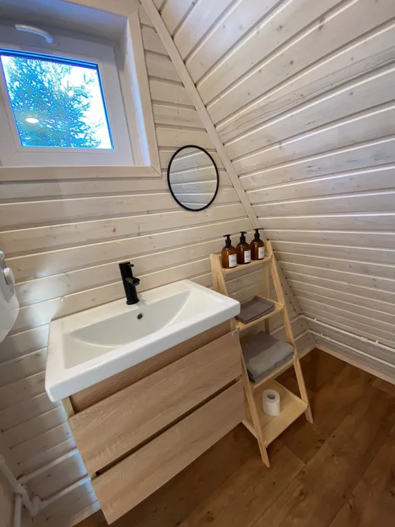 Стильный домик А-фрейм