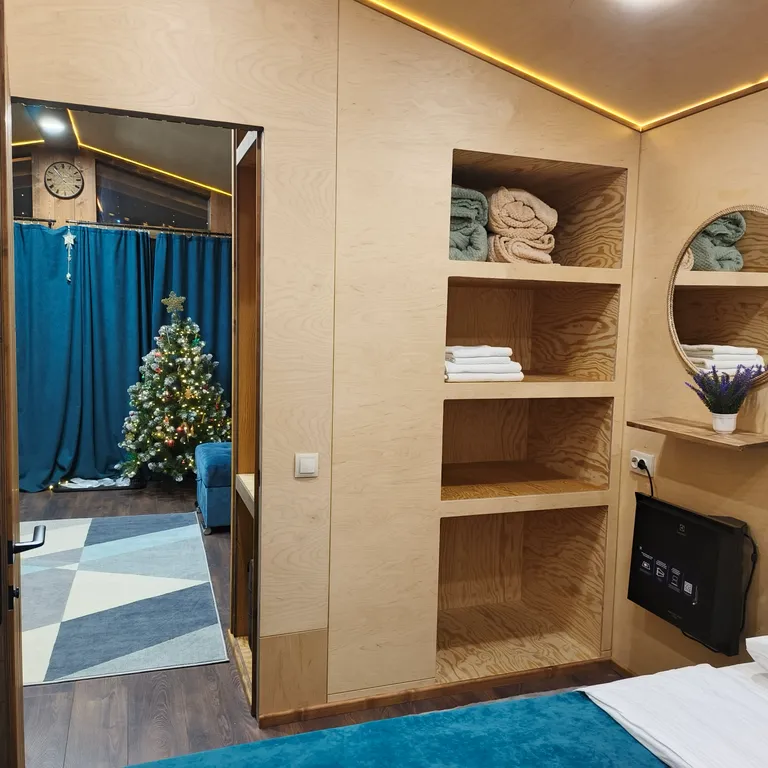 Коттедж Новый уютный дом в хвойном лесу вблизи поселка — Архыз