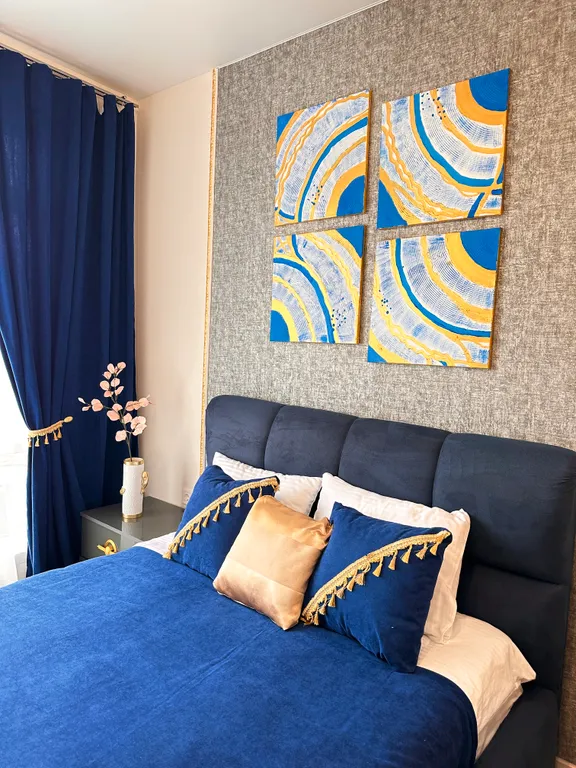 Квартира Золотая студия, бассейн + парковка free, жк white sails — Батуми