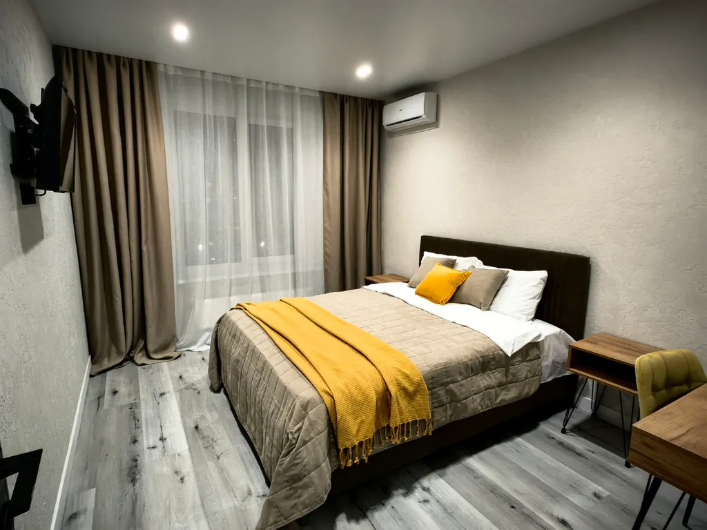 Уютная двухкомнатная квартира на берегу Оби