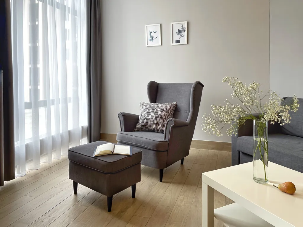 Апартамент с видом на сад