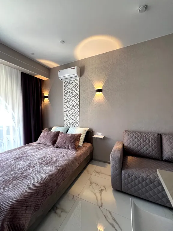 Квартира Квартира Уютная студия с видом на море — Геленджик