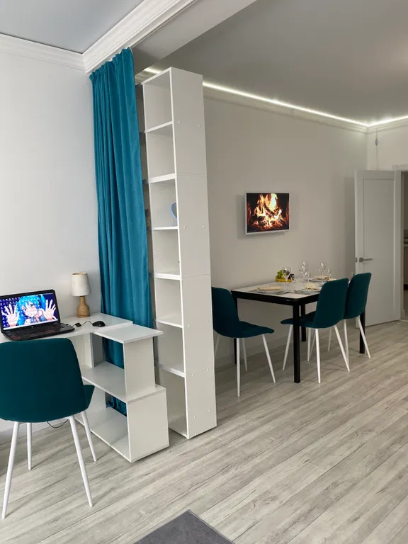 Просторная квартира-студия в современном стиле