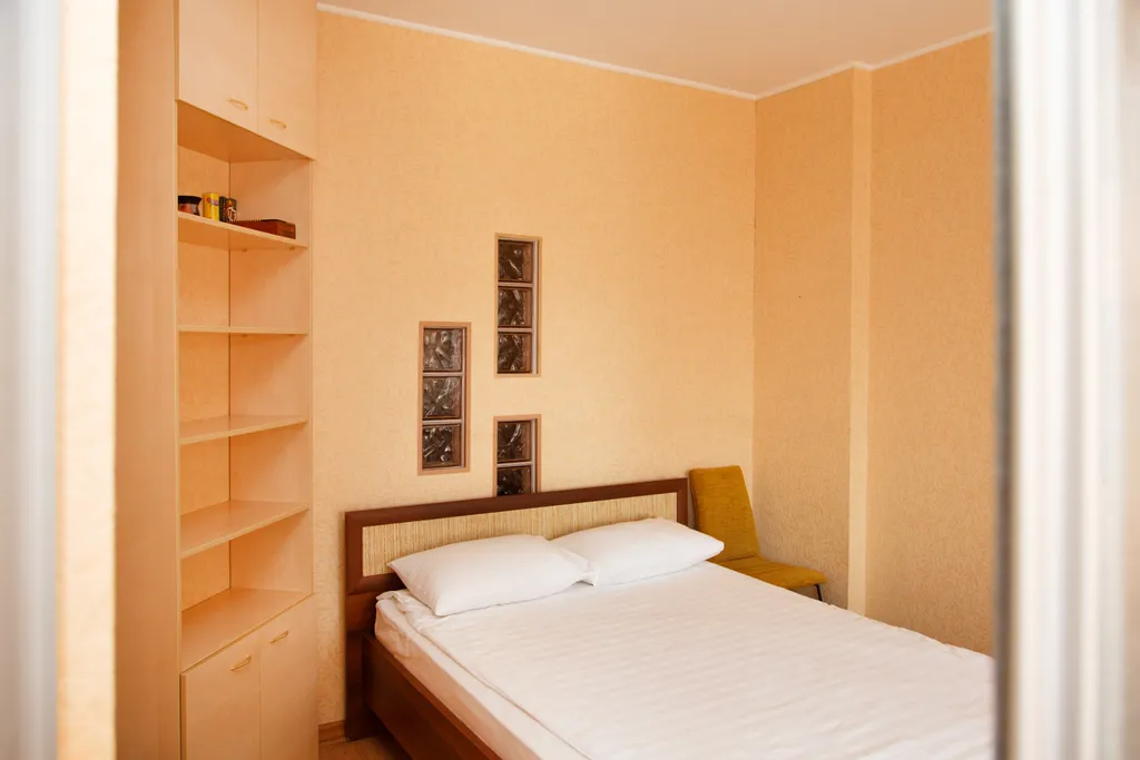 Уютная квартира с детской площадкой во дворе