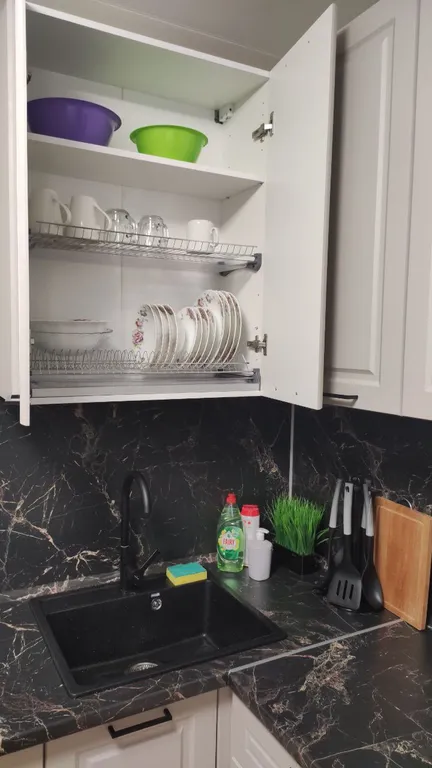 Уютная однокомнатная квартира на 4 гостей