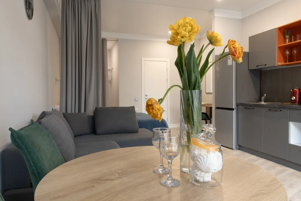 Студия у Массандровского парка в элитном районе Ялты