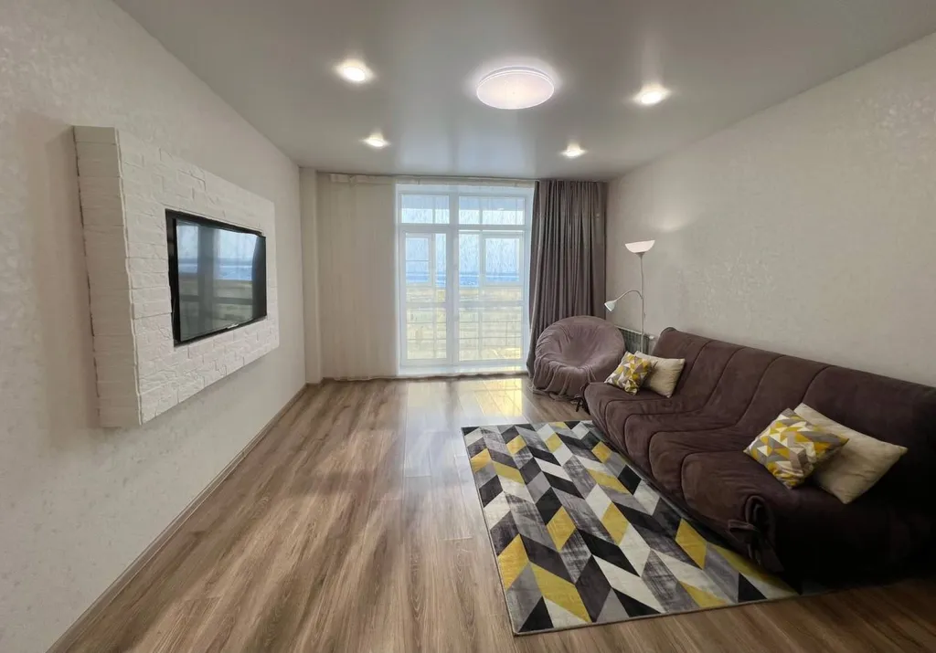 Современная квартира с шикарным видом на Амур на Броско до 4 гостей