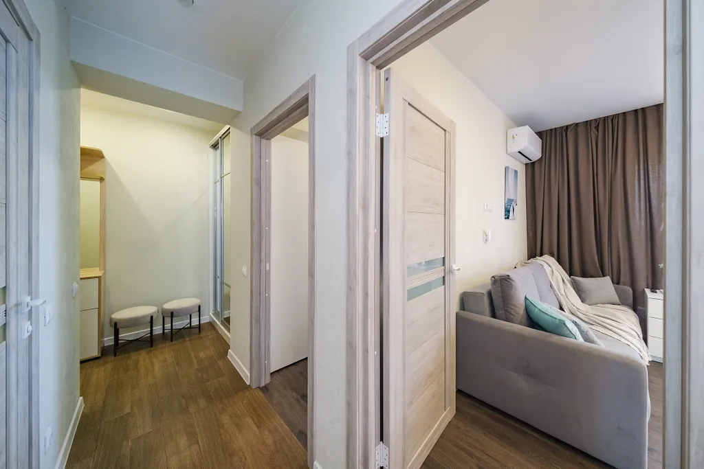 Просторная квартира на берегу моря