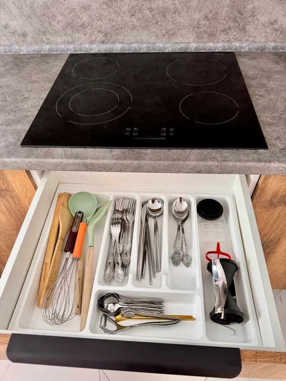 Уютная квартира с видом на весь город ЖК 4 Солнца