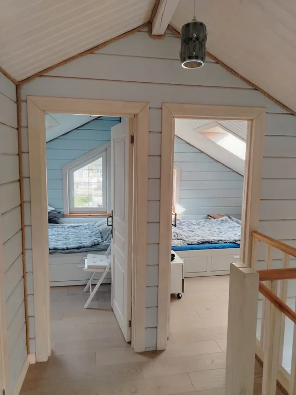 Уютный домик с видом на озеро в стиле прованс со всеми удобствами