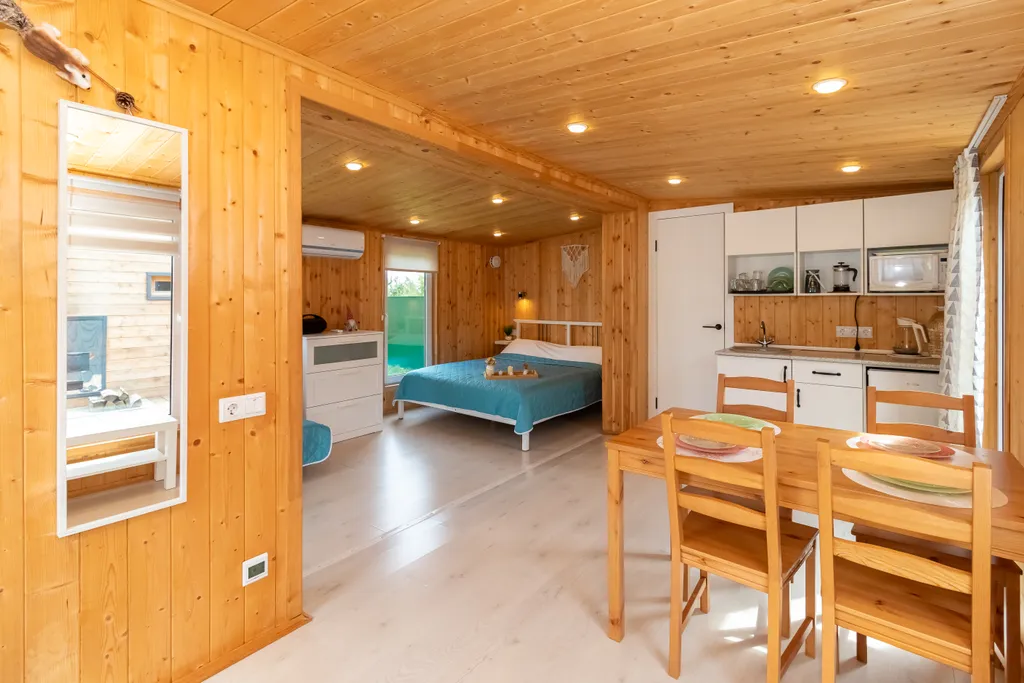 Дом 30m2 — чан, кухня, Wi-Fi