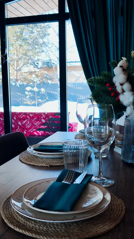 Уютный дом с баней и террасой