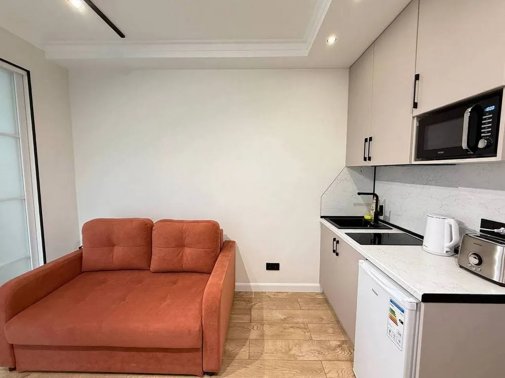 Студия на первой береговой с большой террасой и крутым видом на море