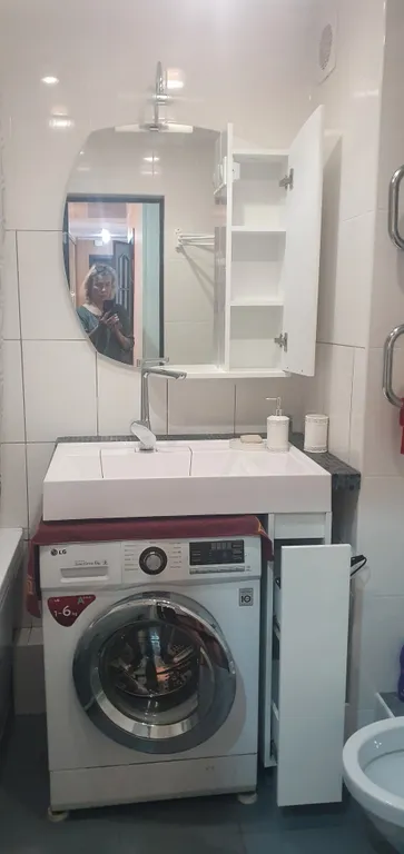 Уютная, трёхкомнатная квартира, на берегу моря