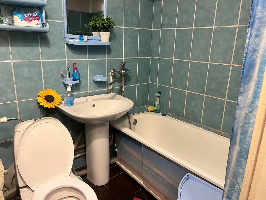 Уютная квартира с видом на склон