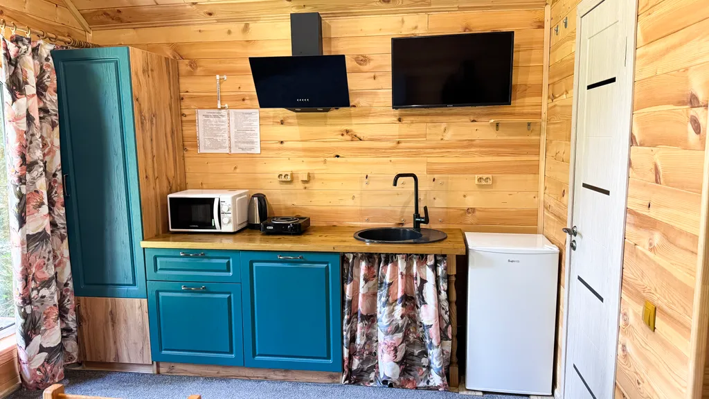 Коттедж Четырёхместный дом с видом на лес — Архыз