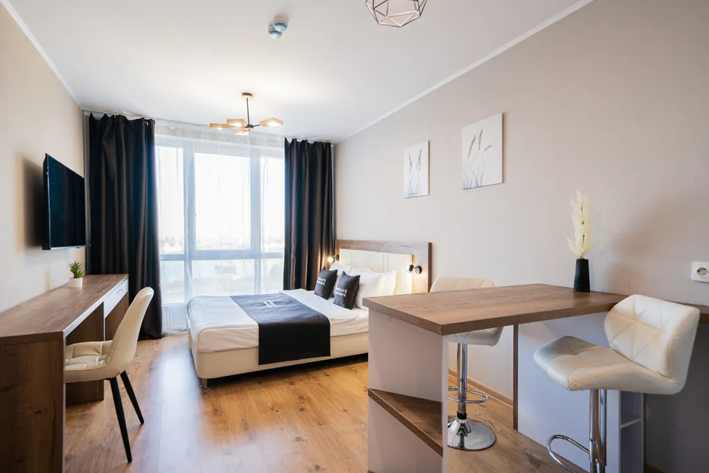 Квартира Апартаменты у метро Парнас — аренда посуточно в Парголово