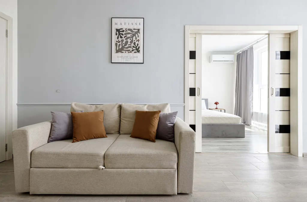 Атмосферная 2-комнатная квартира на 21 этаже