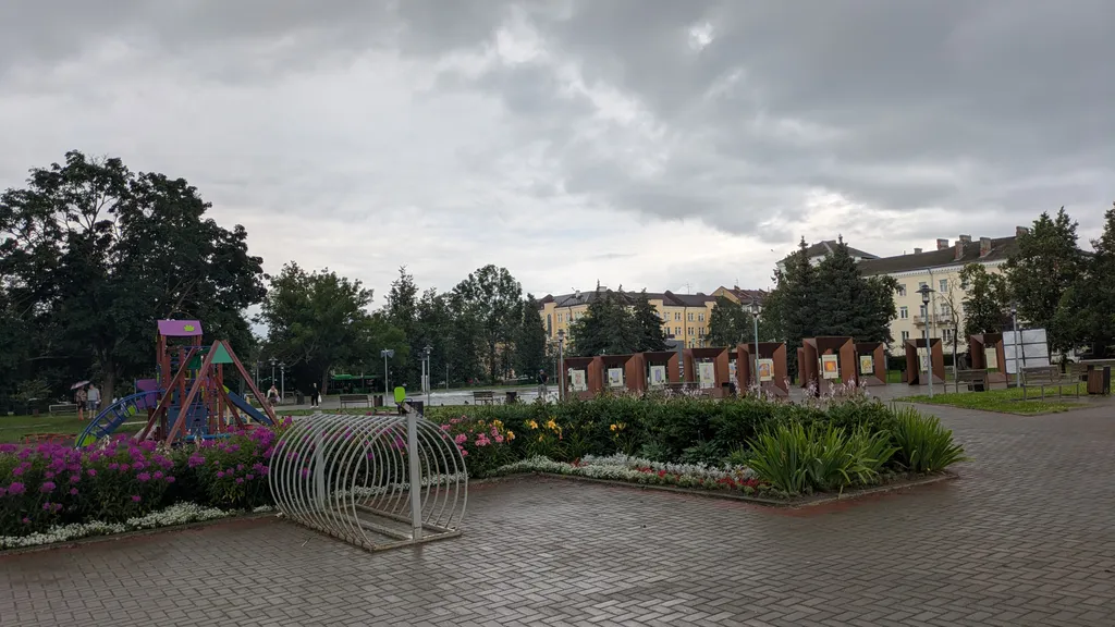 Светлая квартира в центре, рядом с фонтаном