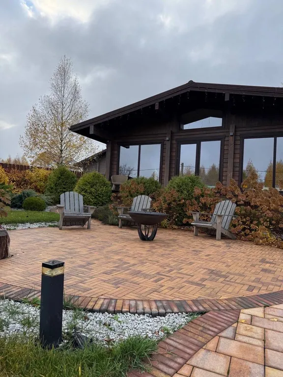 Современный дом из бруса с Русской Баней