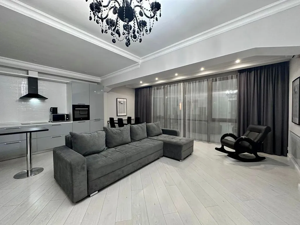 Квартира Стильная двухкомнатная квартира рядом с метро алатау — Алматы