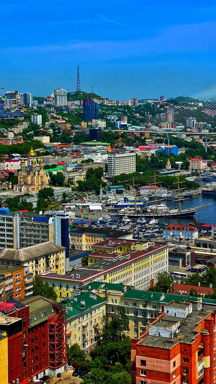 Уютная квартира с панорамным видом на исторический центр, Золотой Мост