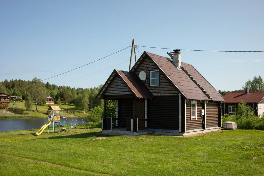 Коттедж Дом на берегу реки — Нурмойла