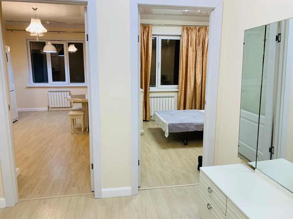 Светлая однокомнатная видовая квартира