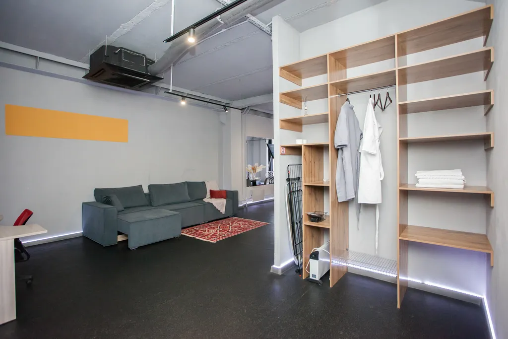 Апартаменты с панорамным окнами с видом на город