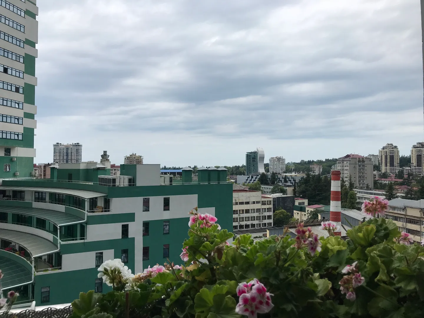 Вид с собственного балкона