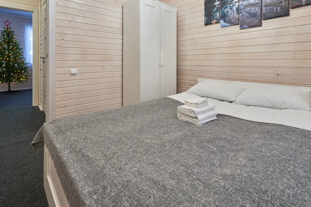 Коттедж Уютный коттедж с сауной в 30 минутах от города — Проба