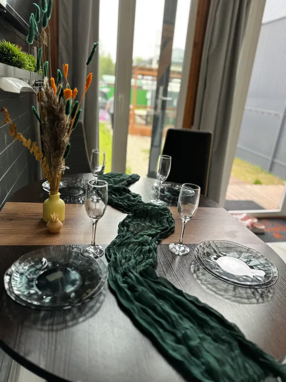 Красивый барнхаус с баней и банным чаном